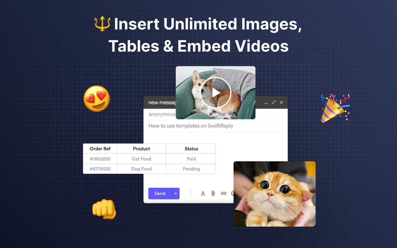 Swiftreply - Canned Responses Work Everywhere截图4