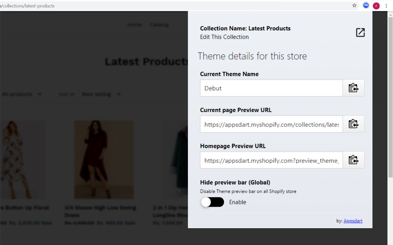 Shopify Theme helper截图1