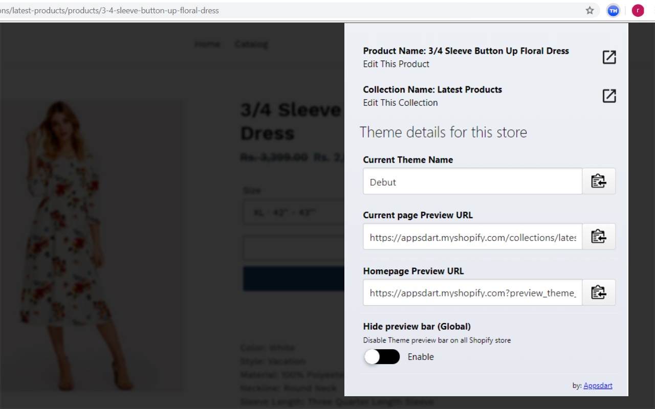 Shopify Theme helper截图2