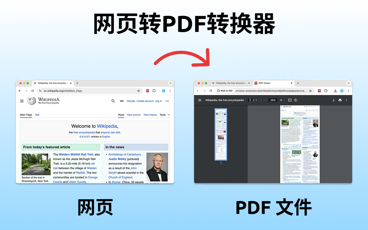 Web to PDF - 网页转PDF截图1
