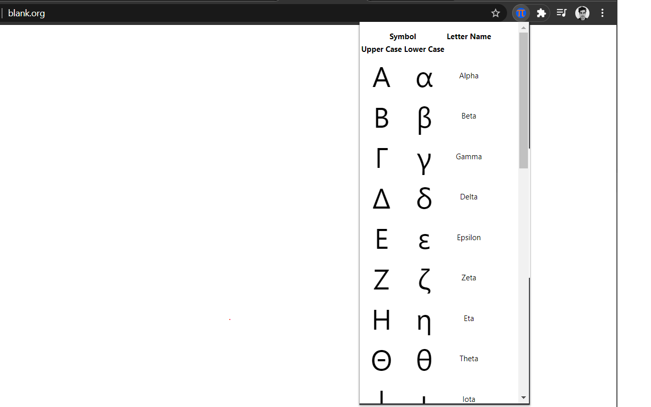 Greek alphabet截图1