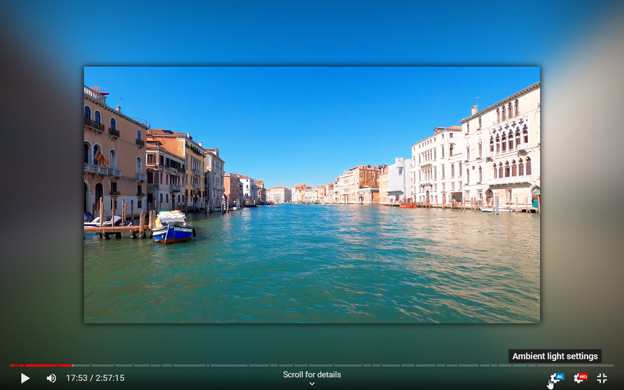 Ambient light for YouTube™截图1