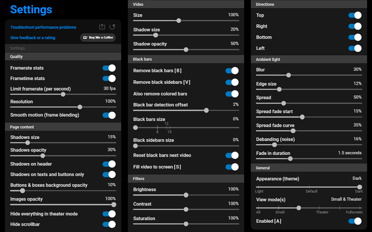 Ambient light for YouTube™截图2