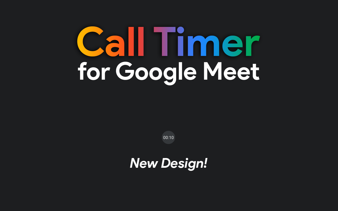 Call Timer for Meet截图3