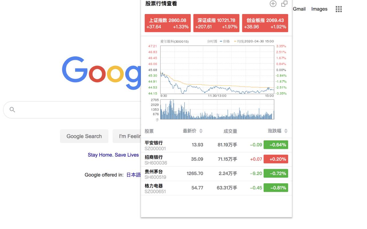 股票行情查看 - Stock quotes截图1