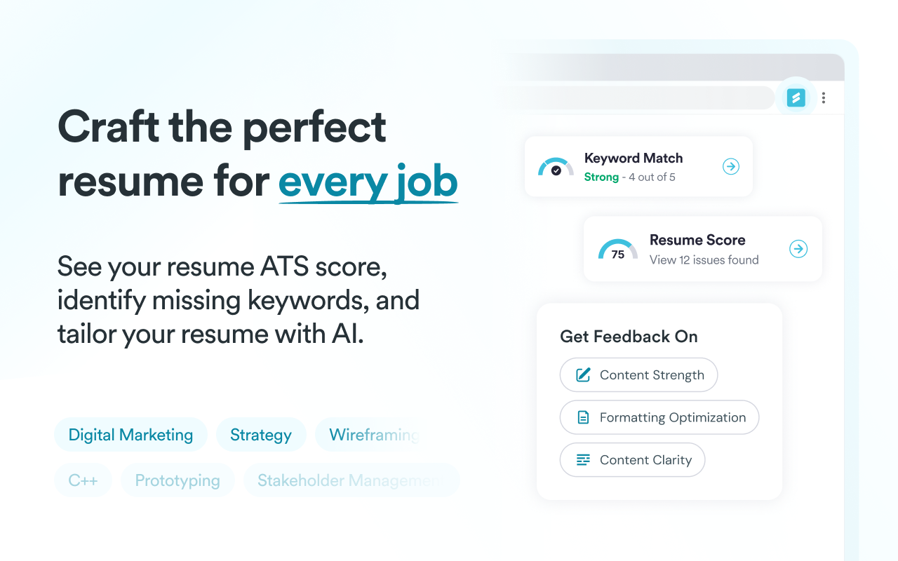 Simplify Copilot - Autofill job applications, job tracker & AI resumes截图5