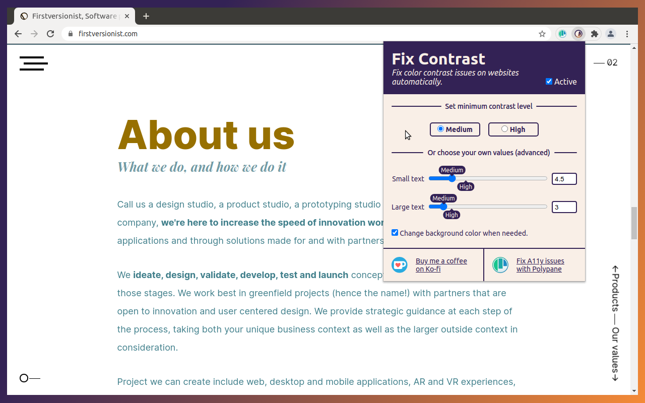 Fix Contrast截图1