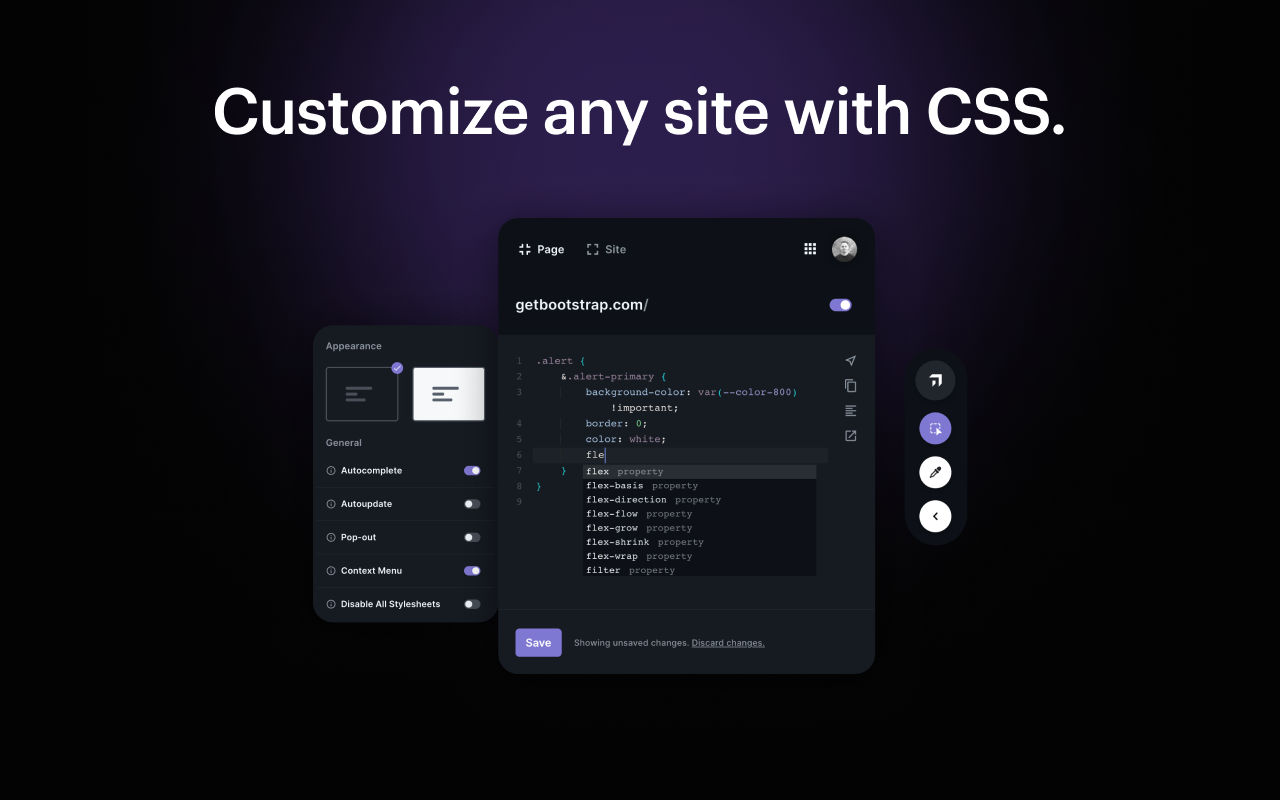 Amino: Live CSS Editor截图3