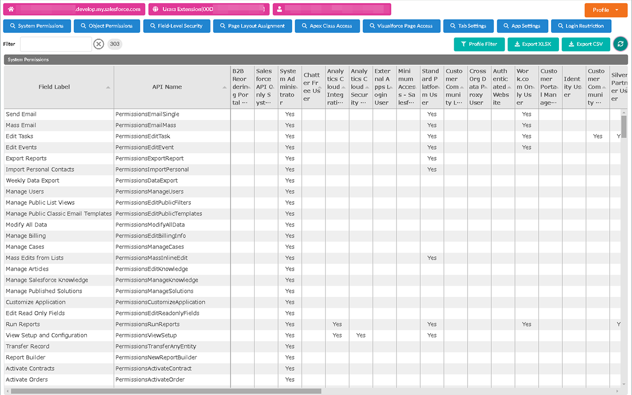 Salesforce Profile Reader截图2