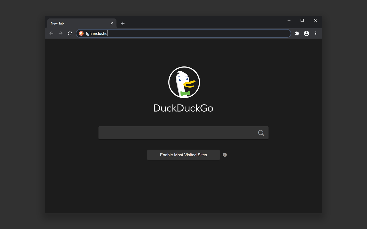 DuckDuckGo !bangs but Faster截图2