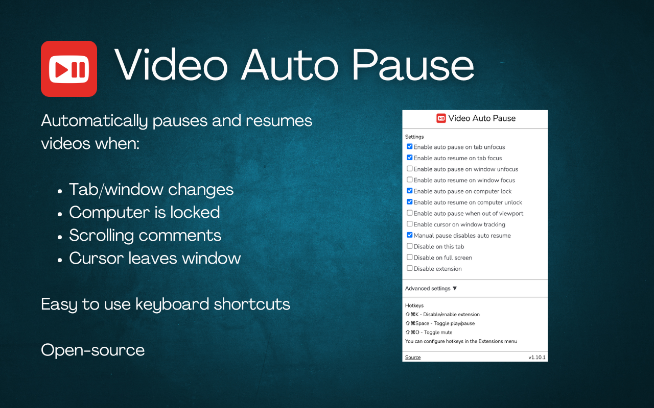 Video Auto Pause截图1