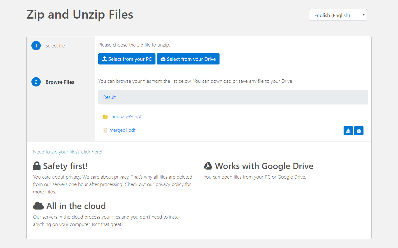 Zip & Unzip Files截图1