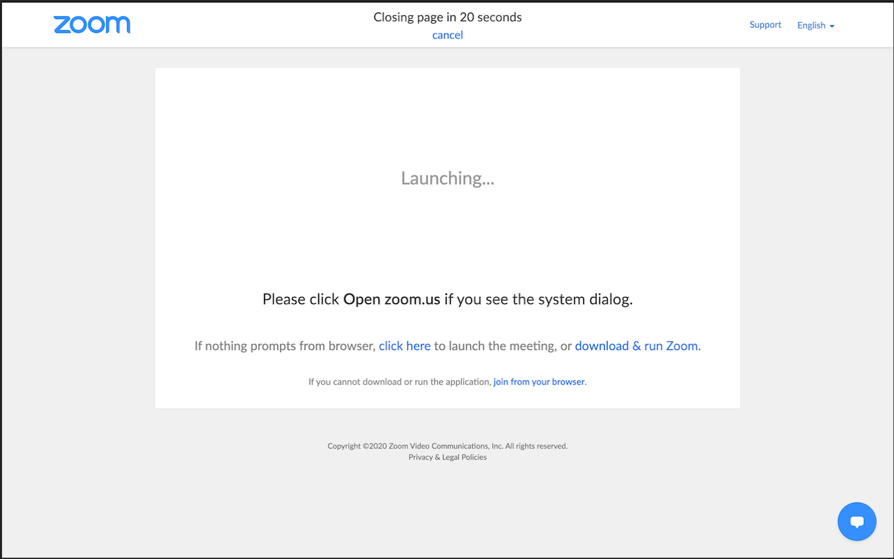Meetings Page Auto Closer for Zoom截图1