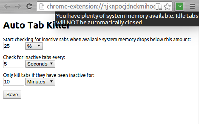 Auto Tab Killer截图1