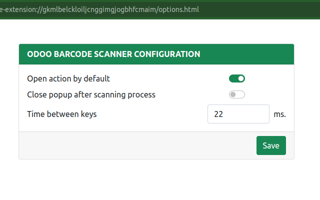 Odoo Barcode Scanner截图1