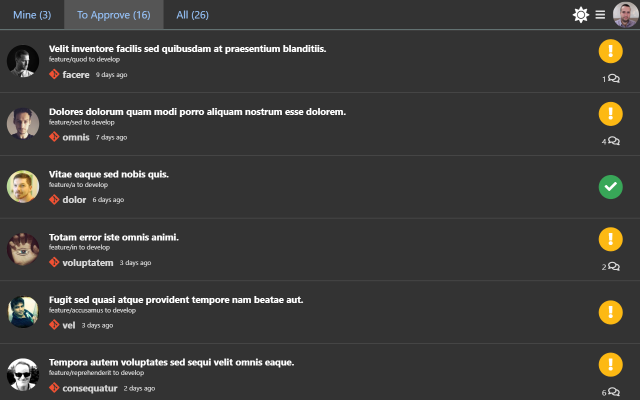 Azure DevOps Pull Requests截图1