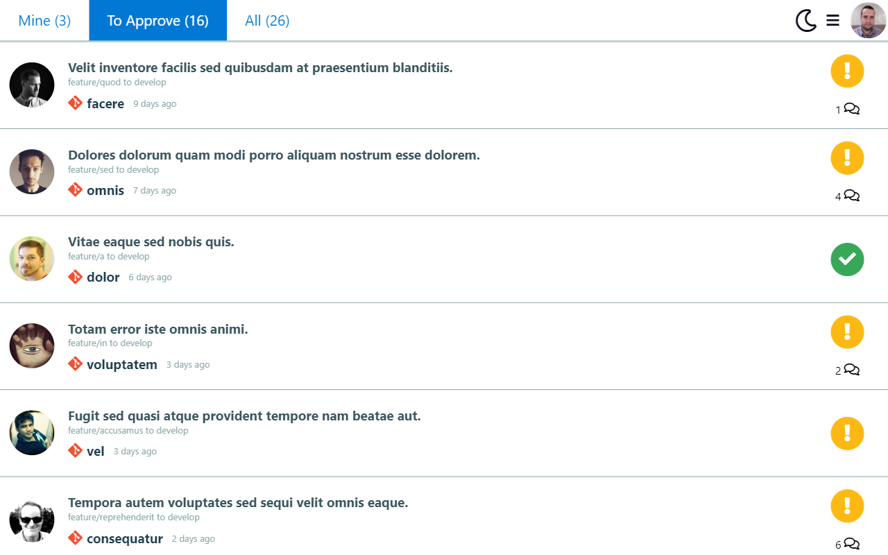 Azure DevOps Pull Requests截图2