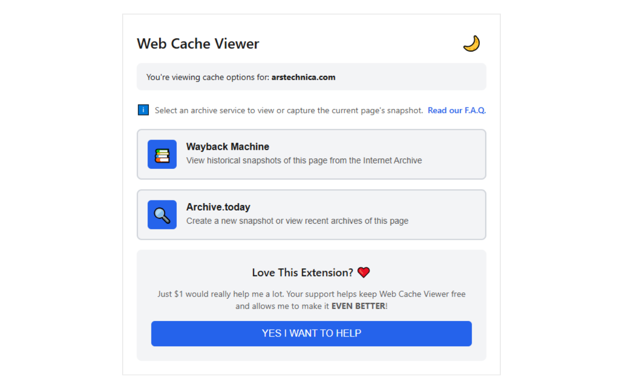 Web Cache Viewer截图5