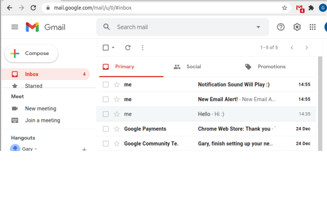 Google Mail Checker截图1