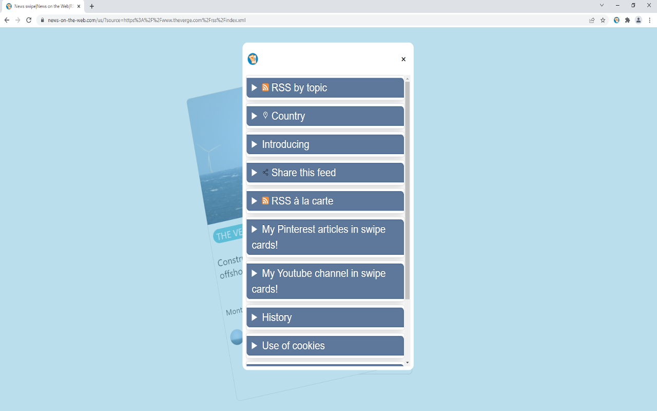 RSS Reader - Swipe my feed now截图2