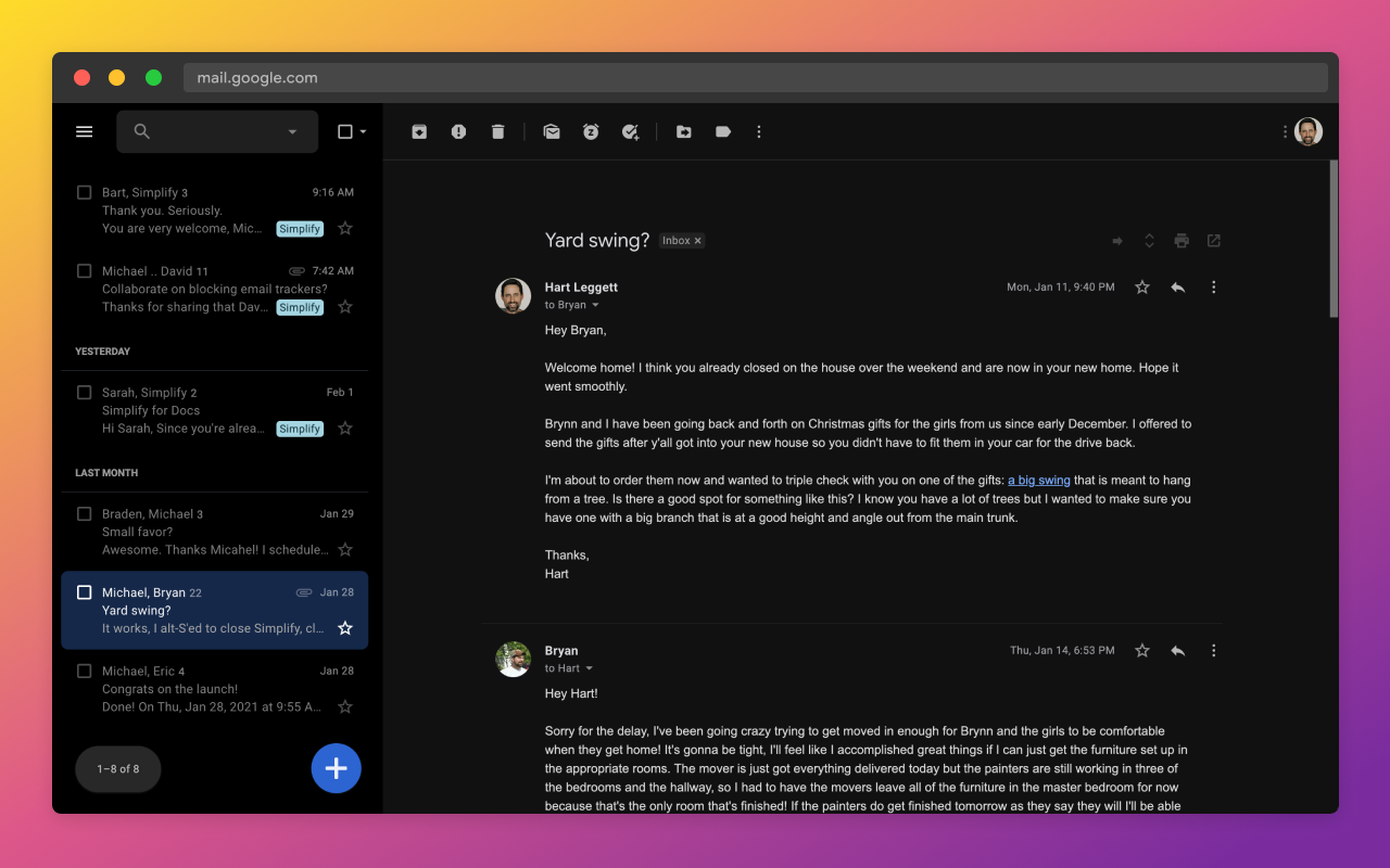 Simplify Gmail截图6
