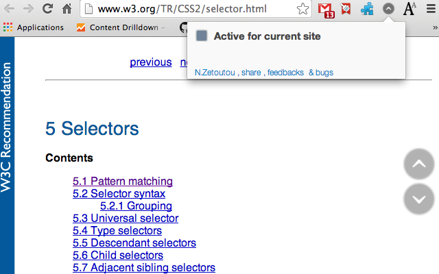 My Scroll Button截图1