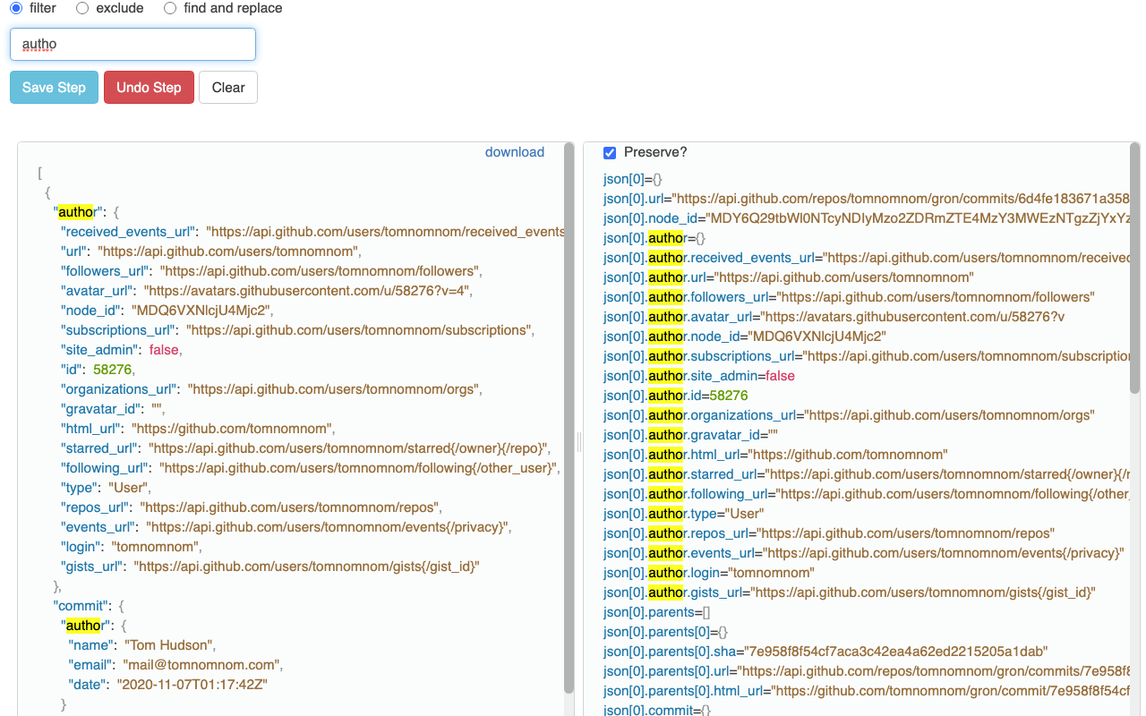 JSON Manipulator - JSON to CSV converter截图1