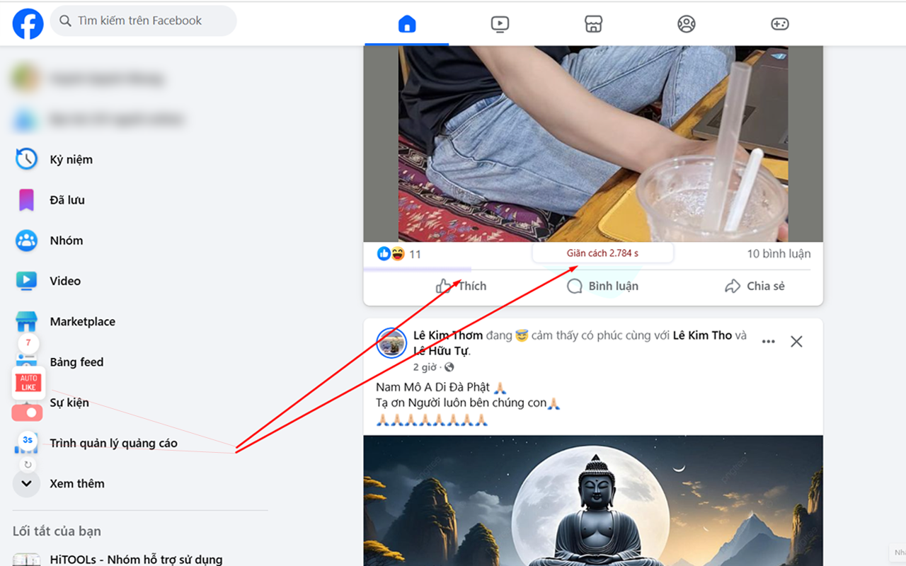 2TOOL - Auto Like & Thả tim tăng tương tác trên facebook截图1