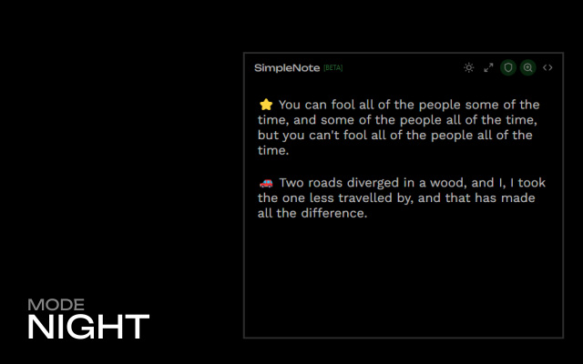 SimpleNote截图1