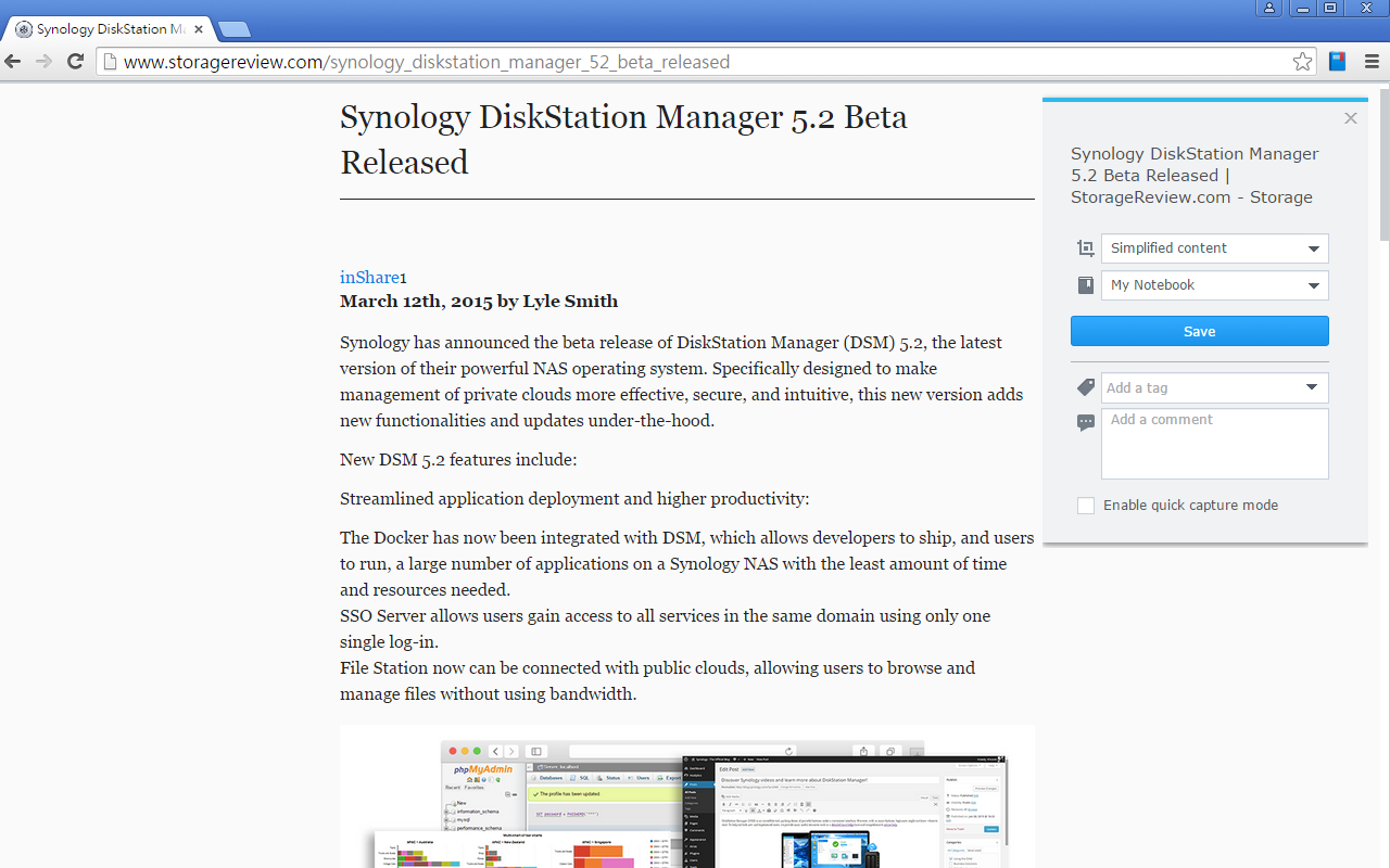 Synology Web Clipper截图3