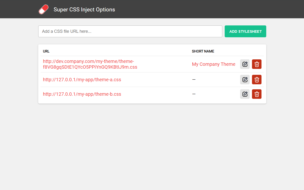 Super CSS Inject截图2