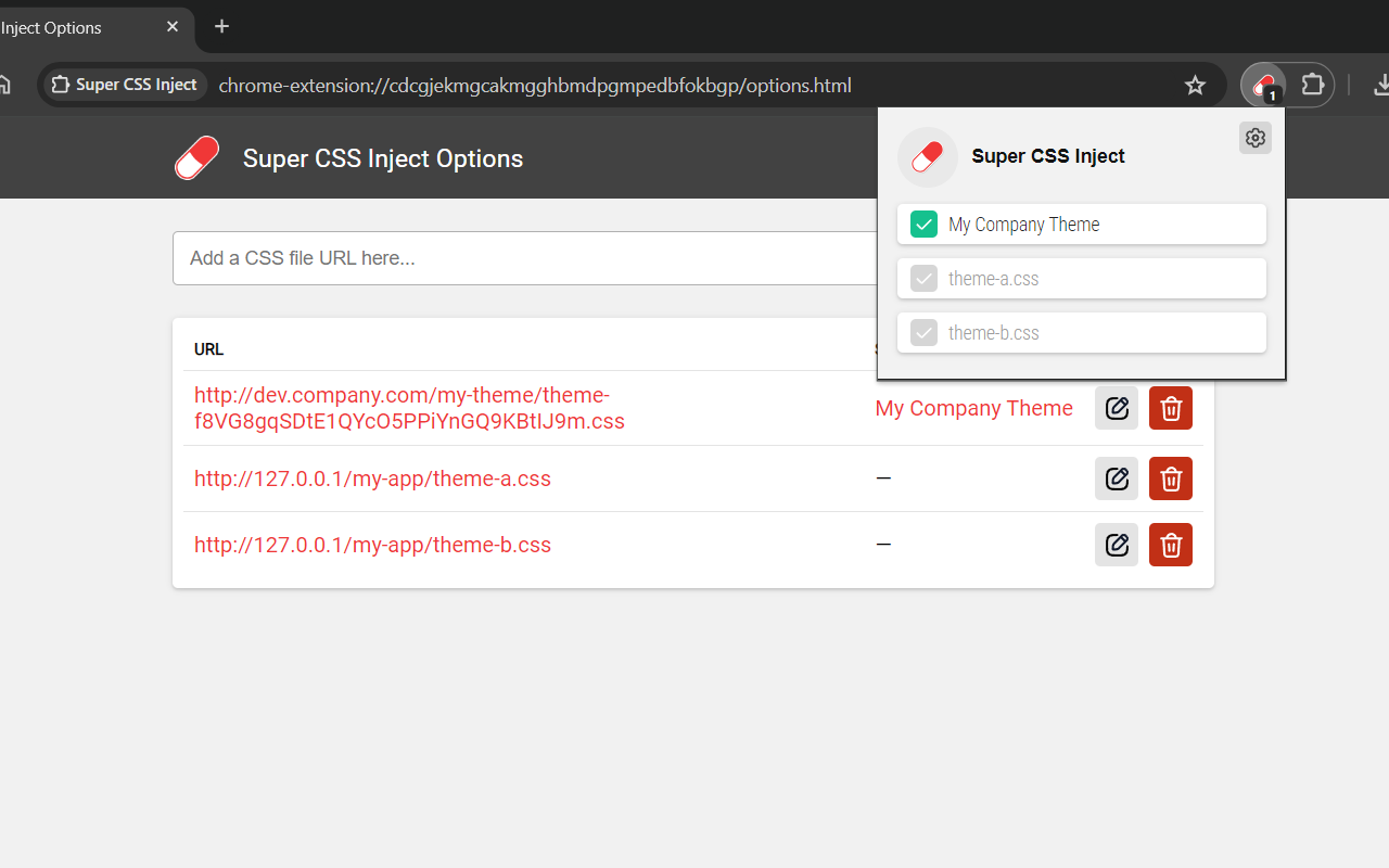 Super CSS Inject截图3