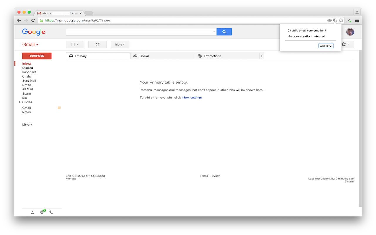 Email Chattifier截图1