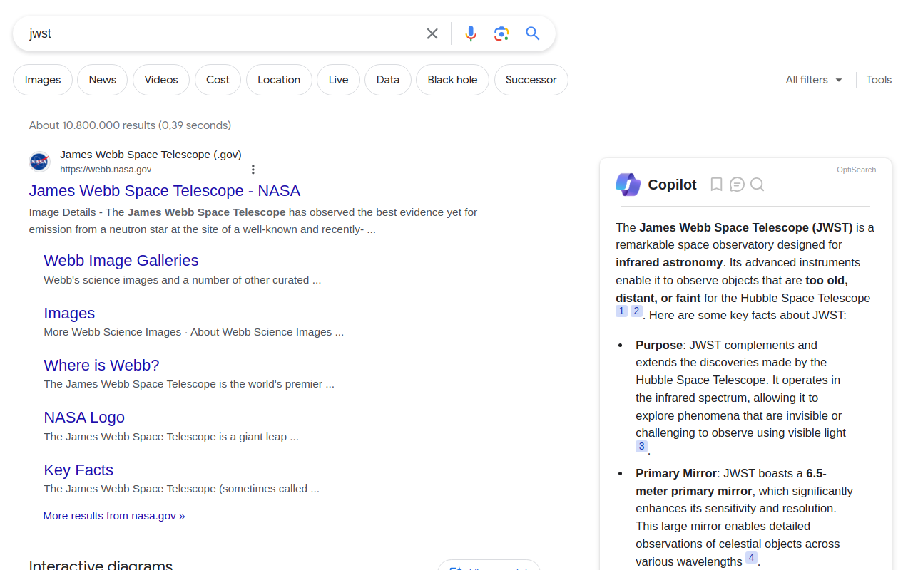 Google 中的 Microsoft Copilot截图2