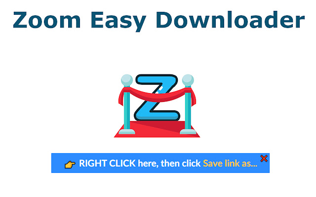 ZED: Zoom Easy Downloader截图4