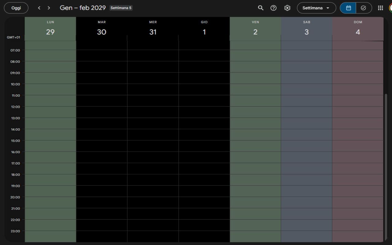 Google Calendar Weekend Highlighter截图1