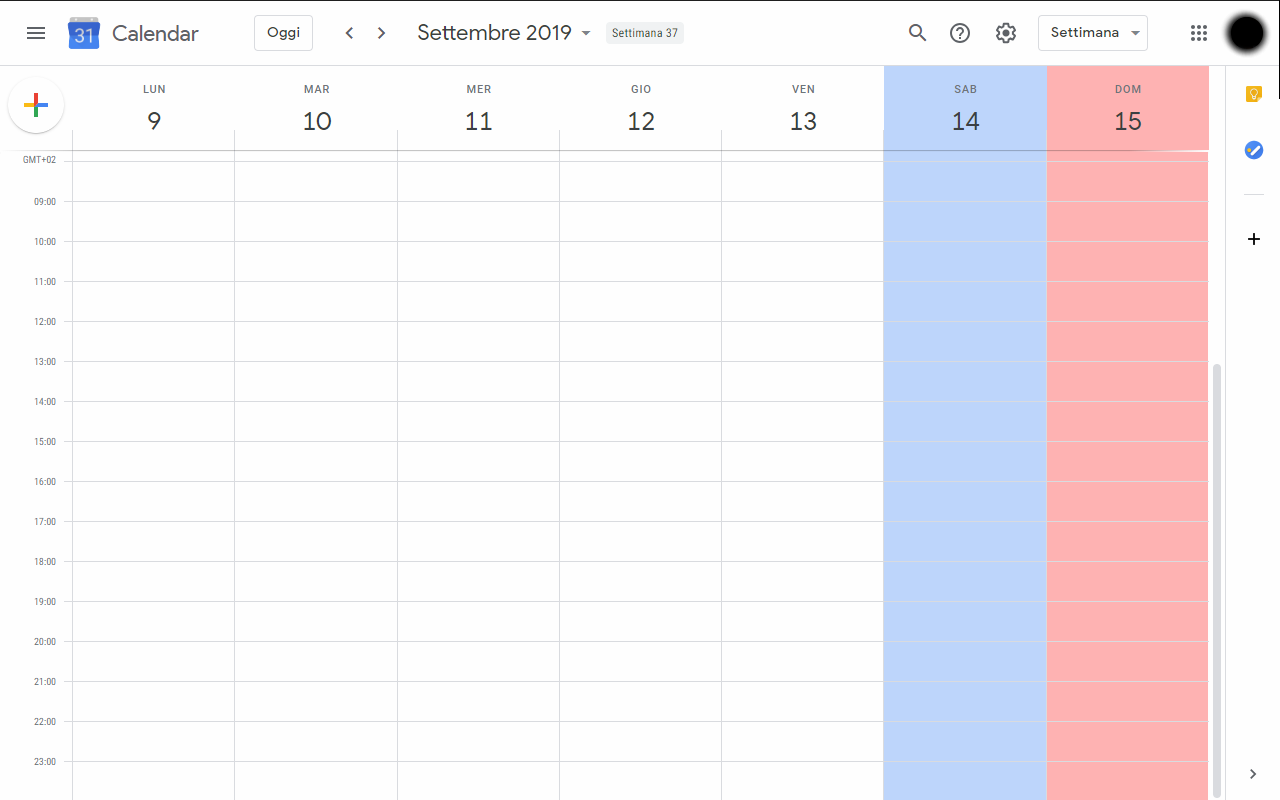 Google Calendar Weekend Highlighter截图2
