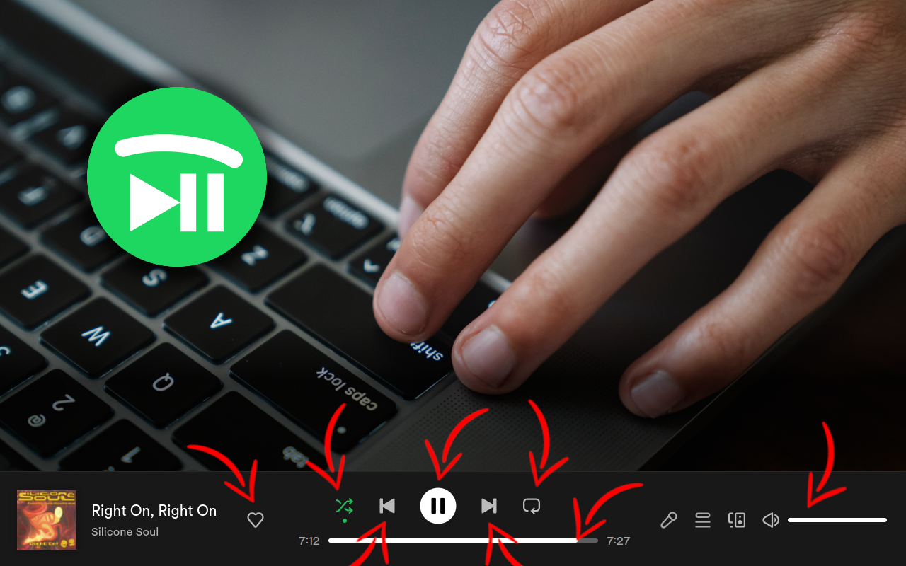 Spotify Web Player Hotkeys截图1