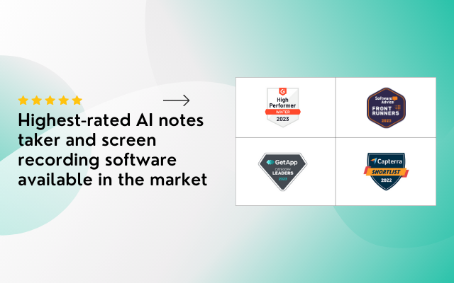AI Meeting Notes Taker & Screen Recorder截图2