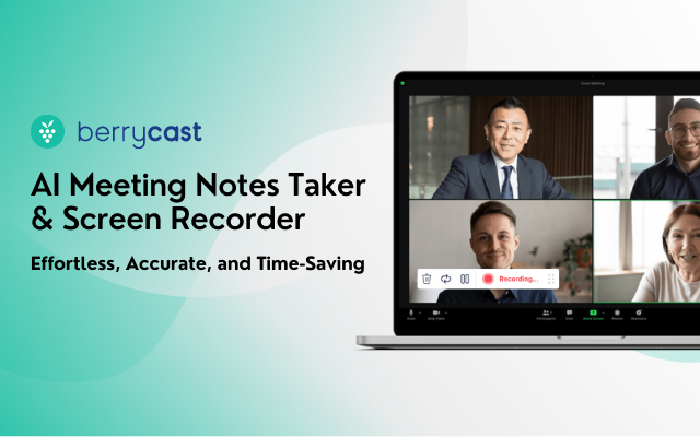 AI Meeting Notes Taker & Screen Recorder截图3