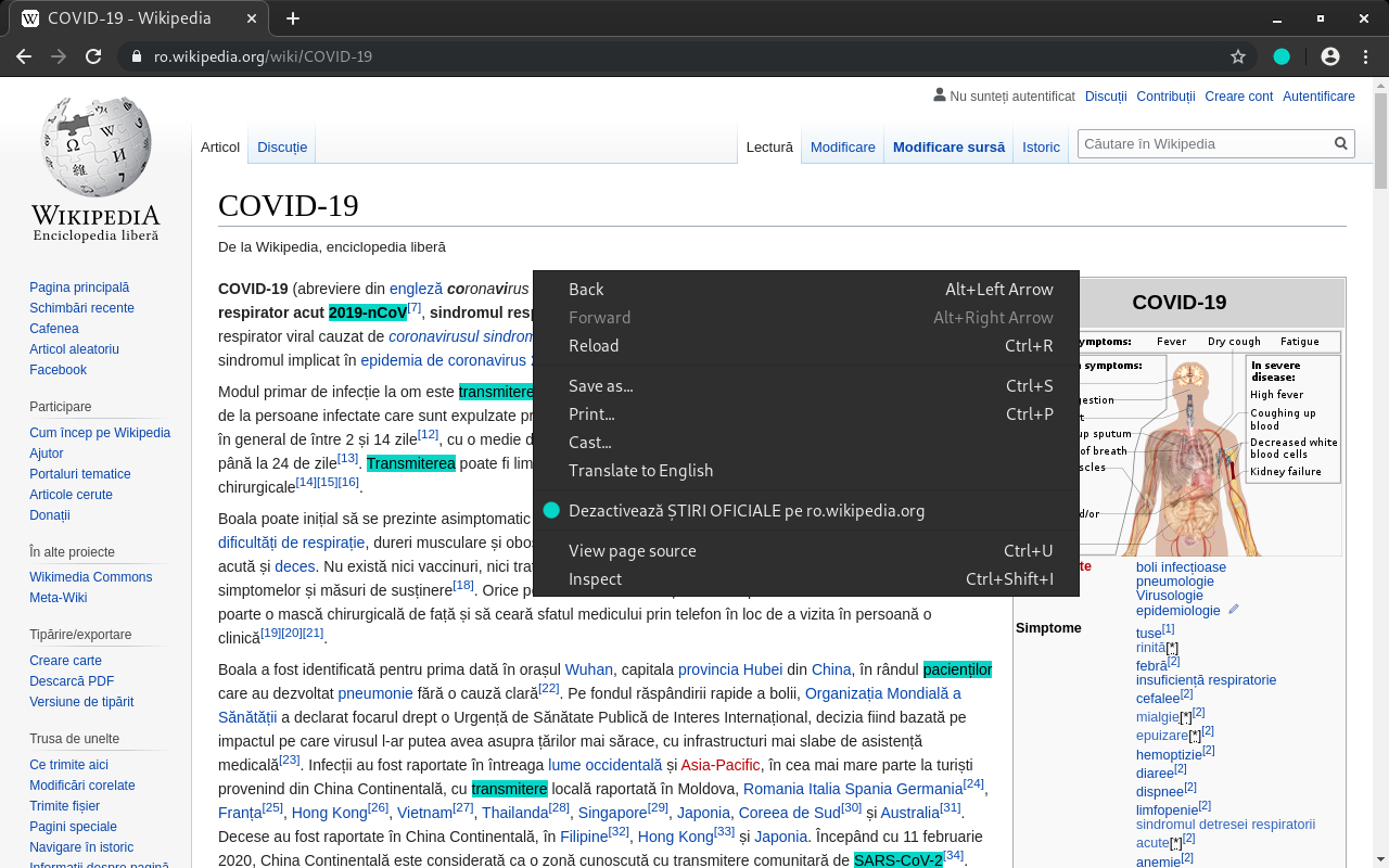 COVID-19 STIRI OFICIALE截图1