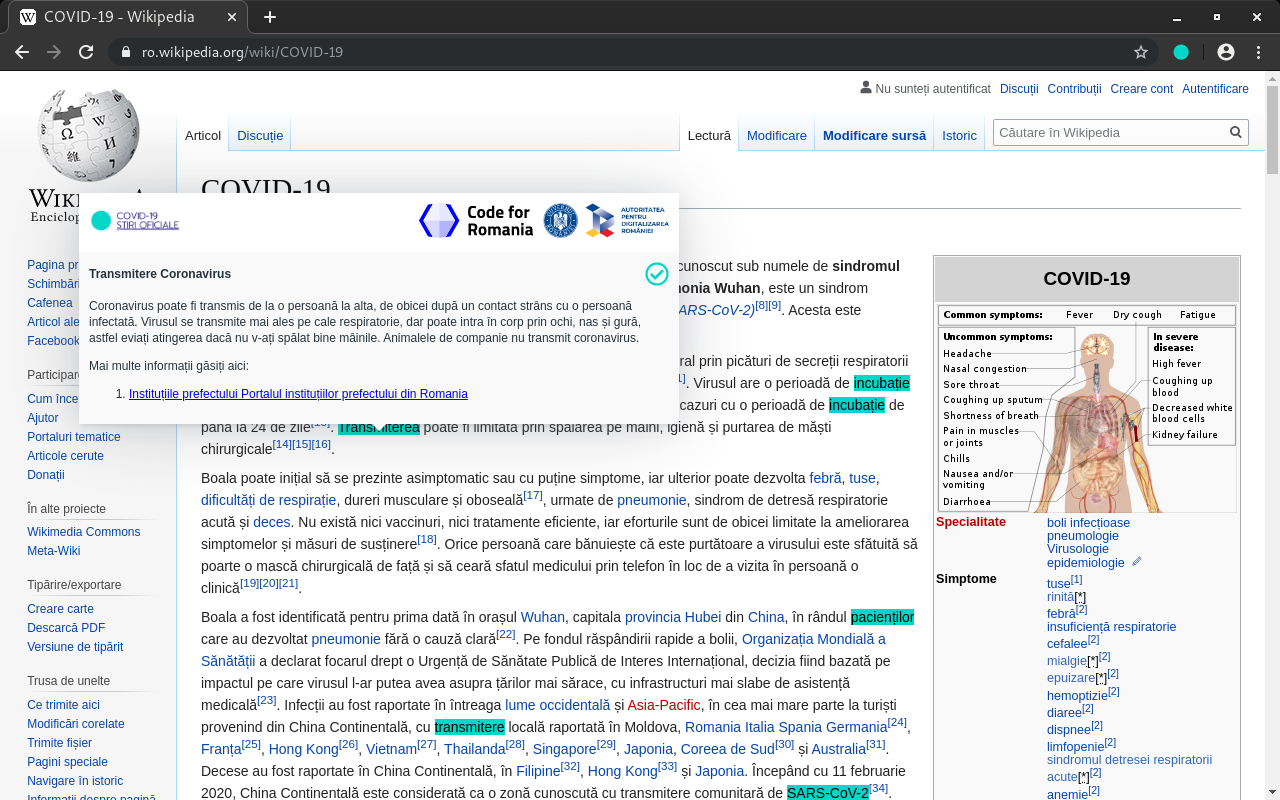COVID-19 STIRI OFICIALE截图2