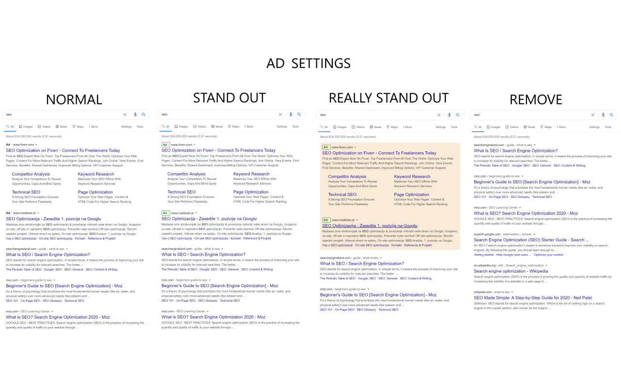 Google Search Ad Remover And Customizer截图4