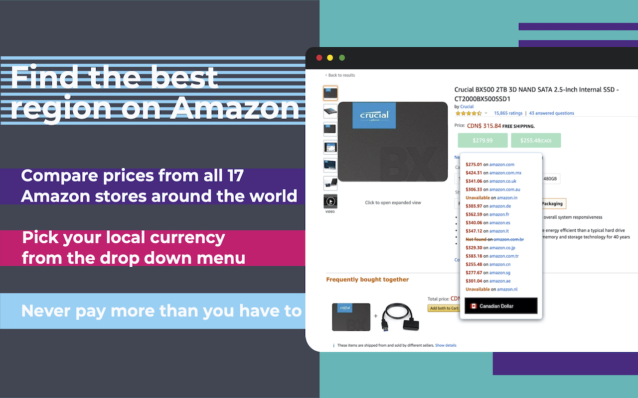 Cross - Compare Amazon Prices截图1