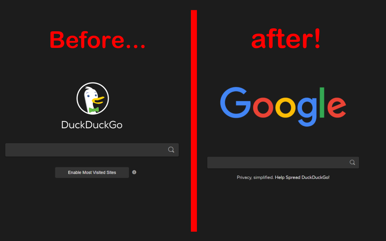DuckDuckGo Hider/Disguiser截图1