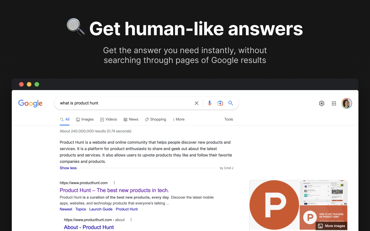 Cmd J – ChatGPT for Chrome截图4