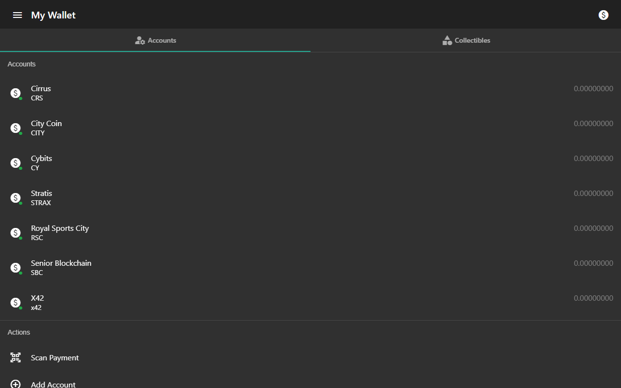 Blockcore Wallet截图1