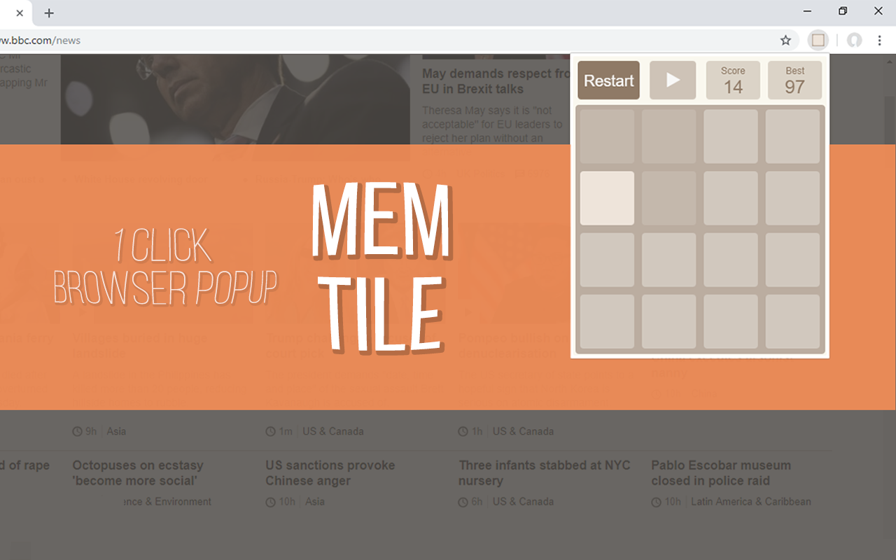 Mem Tile (Popup Game)截图3