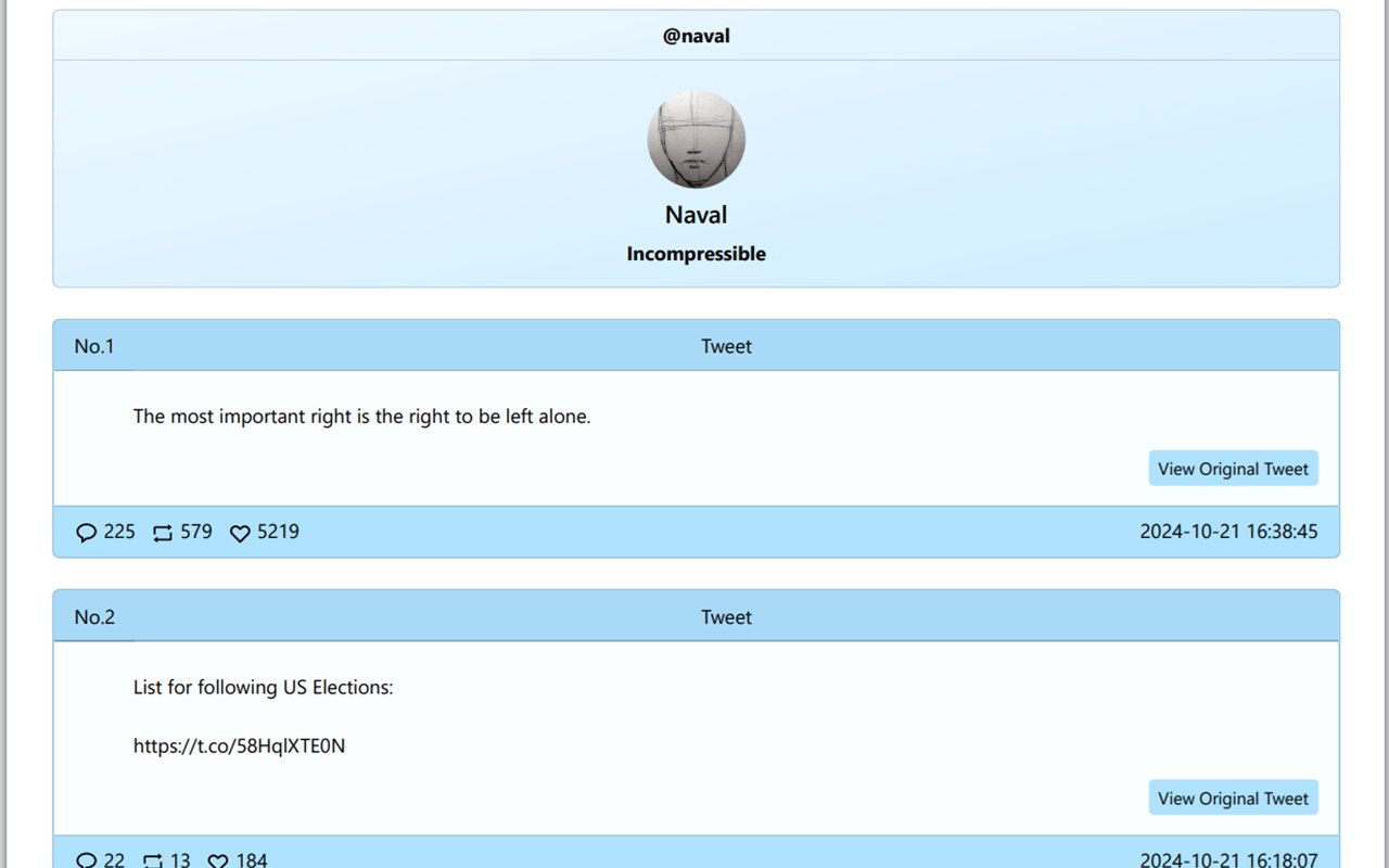 Tweets2PDF - 将所有推文转换为一本PDF/EPUB电子书截图5