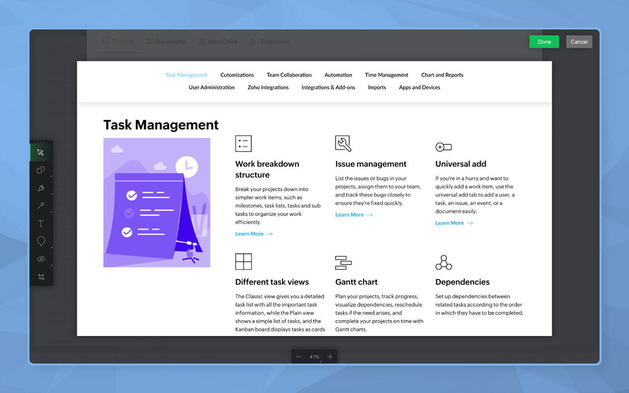 Zoho Projects截图2